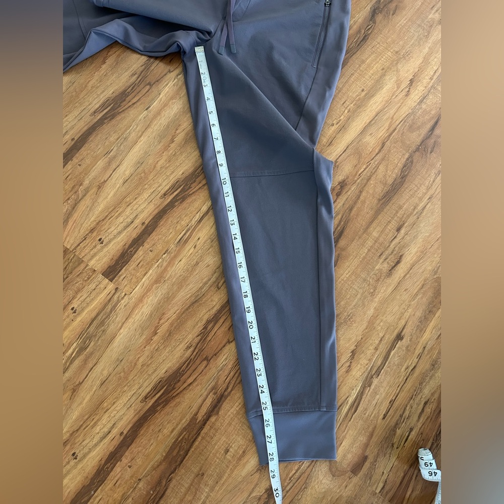 Athleta Headlands Hybrid Trek Mid Rise Jogger Track Pants Purple Grey Women 8 - Picture 12 of 12